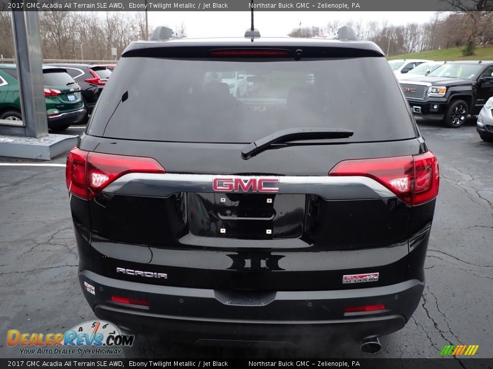 Ebony Twilight Metallic 2017 GMC Acadia All Terrain SLE AWD Photo #10