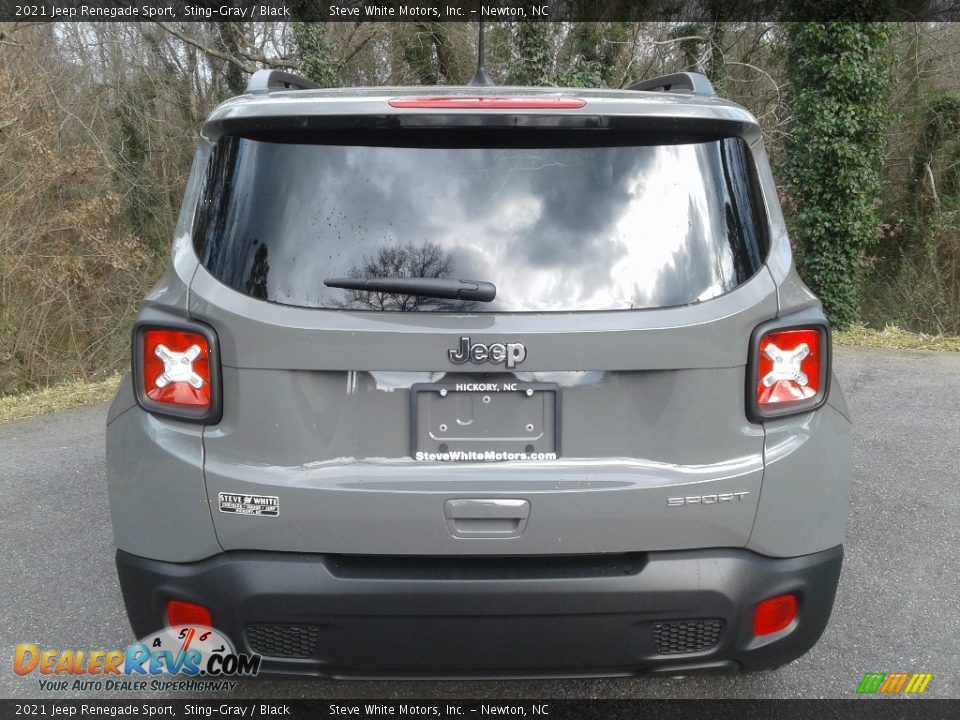 2021 Jeep Renegade Sport Sting-Gray / Black Photo #7