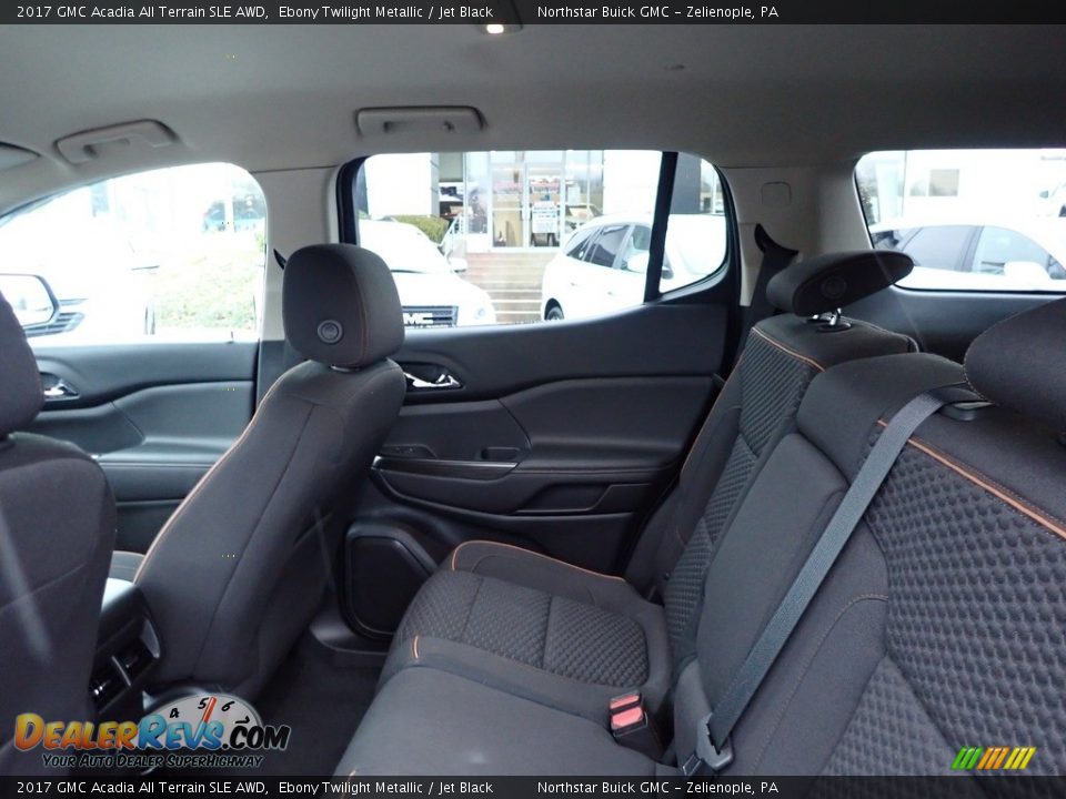 Rear Seat of 2017 GMC Acadia All Terrain SLE AWD Photo #18