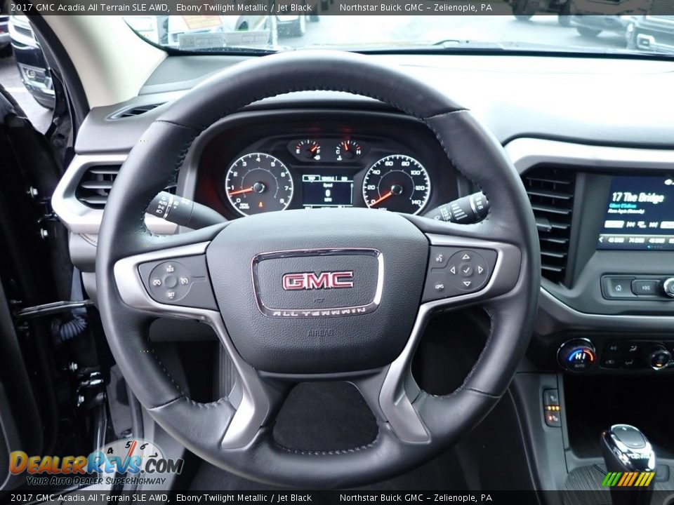 2017 GMC Acadia All Terrain SLE AWD Steering Wheel Photo #22