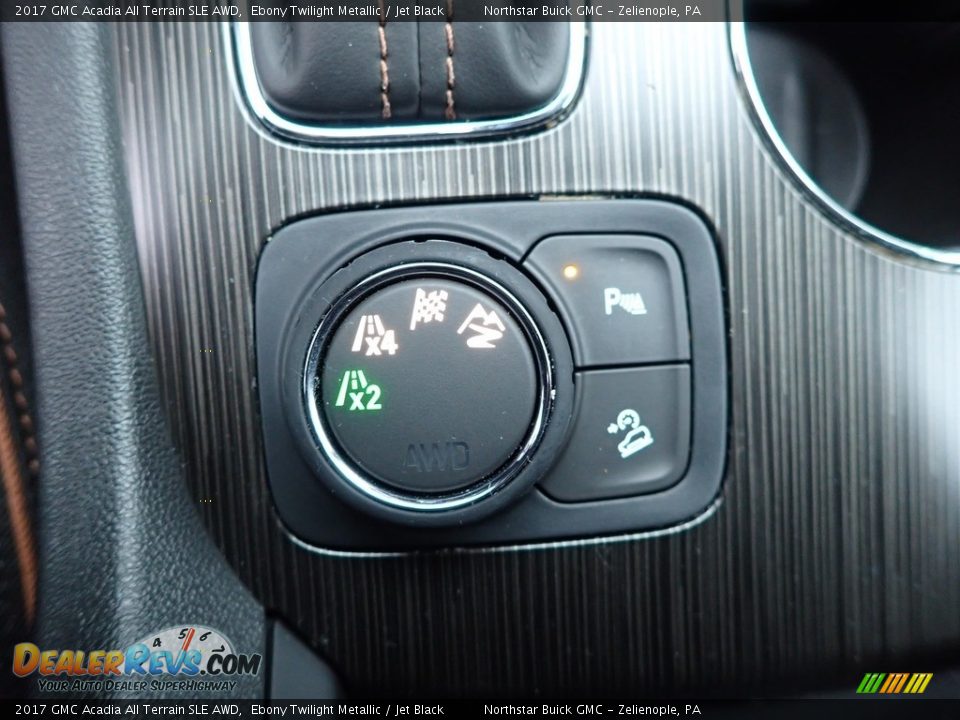 Controls of 2017 GMC Acadia All Terrain SLE AWD Photo #26