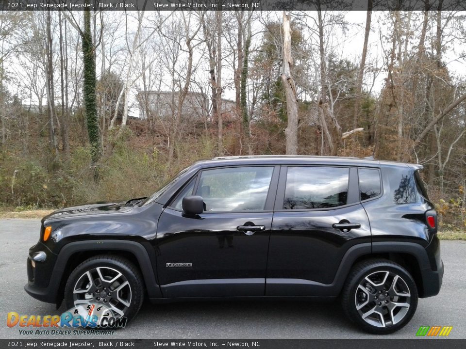 Black 2021 Jeep Renegade Jeepster Photo #1