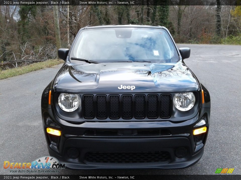 2021 Jeep Renegade Jeepster Black / Black Photo #3