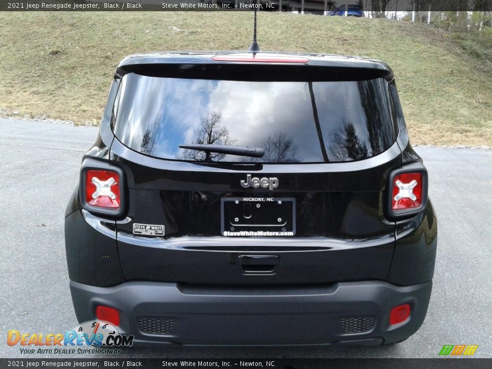 2021 Jeep Renegade Jeepster Black / Black Photo #4