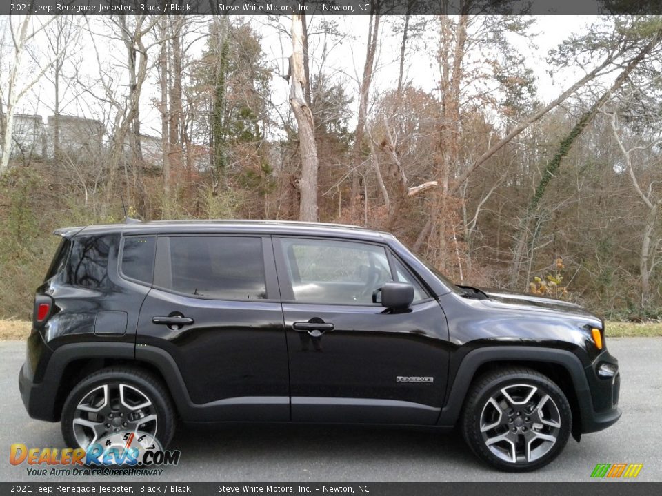 Black 2021 Jeep Renegade Jeepster Photo #7