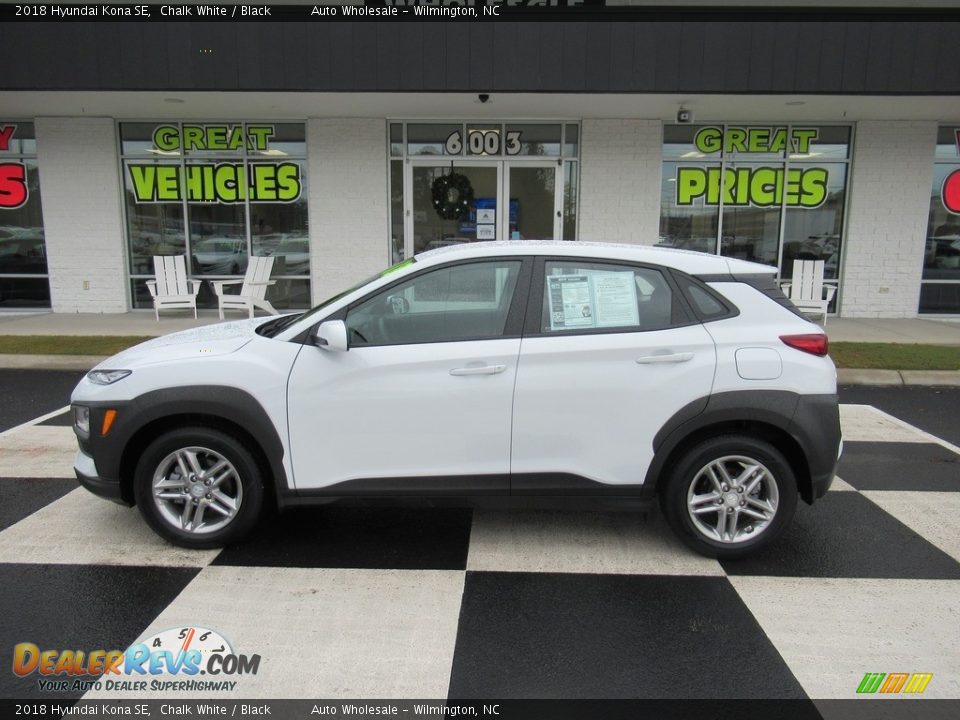 2018 Hyundai Kona SE Chalk White / Black Photo #1