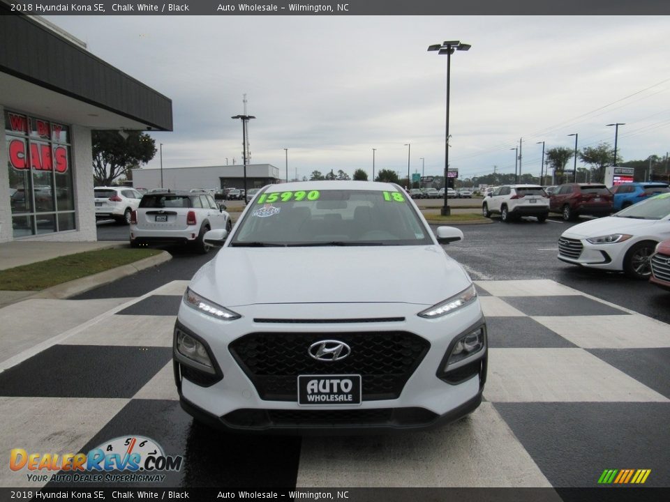 2018 Hyundai Kona SE Chalk White / Black Photo #2