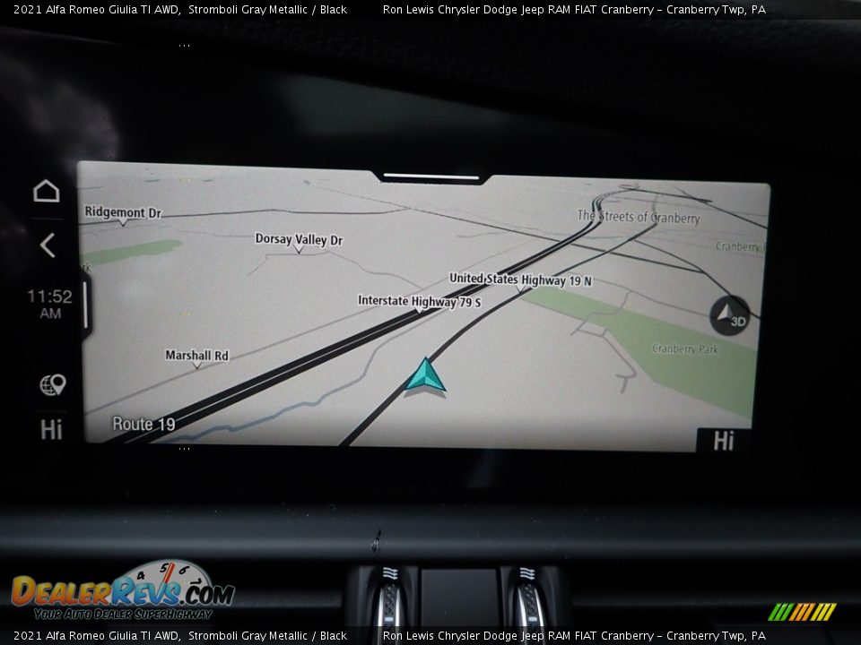 2021 Alfa Romeo Giulia TI AWD Stromboli Gray Metallic / Black Photo #17