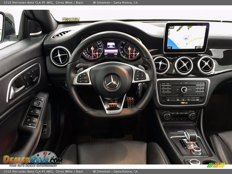 2016 Mercedes-Benz CLA 45 AMG Cirrus White / Black Photo #4