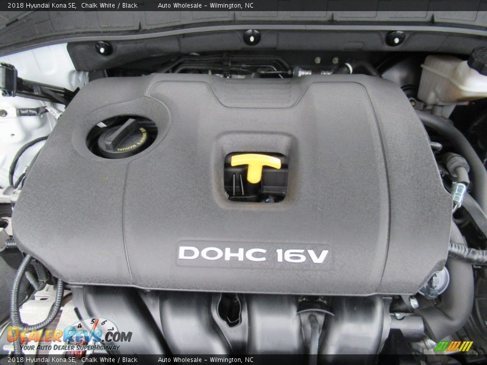 2018 Hyundai Kona SE Chalk White / Black Photo #6