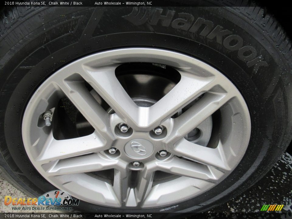 2018 Hyundai Kona SE Chalk White / Black Photo #7