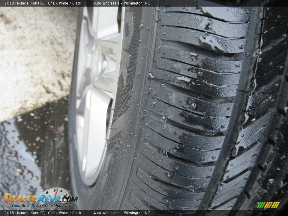 2018 Hyundai Kona SE Chalk White / Black Photo #8