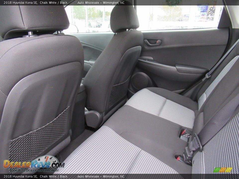 2018 Hyundai Kona SE Chalk White / Black Photo #11