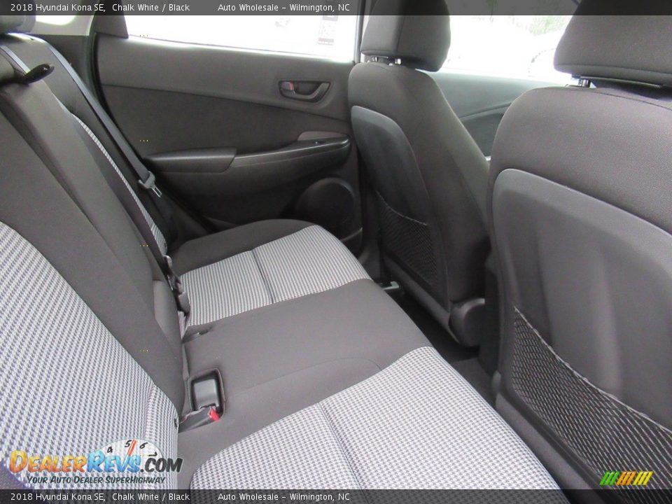 2018 Hyundai Kona SE Chalk White / Black Photo #13
