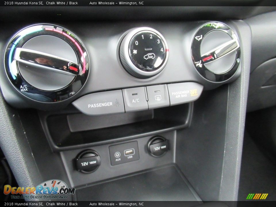 2018 Hyundai Kona SE Chalk White / Black Photo #17