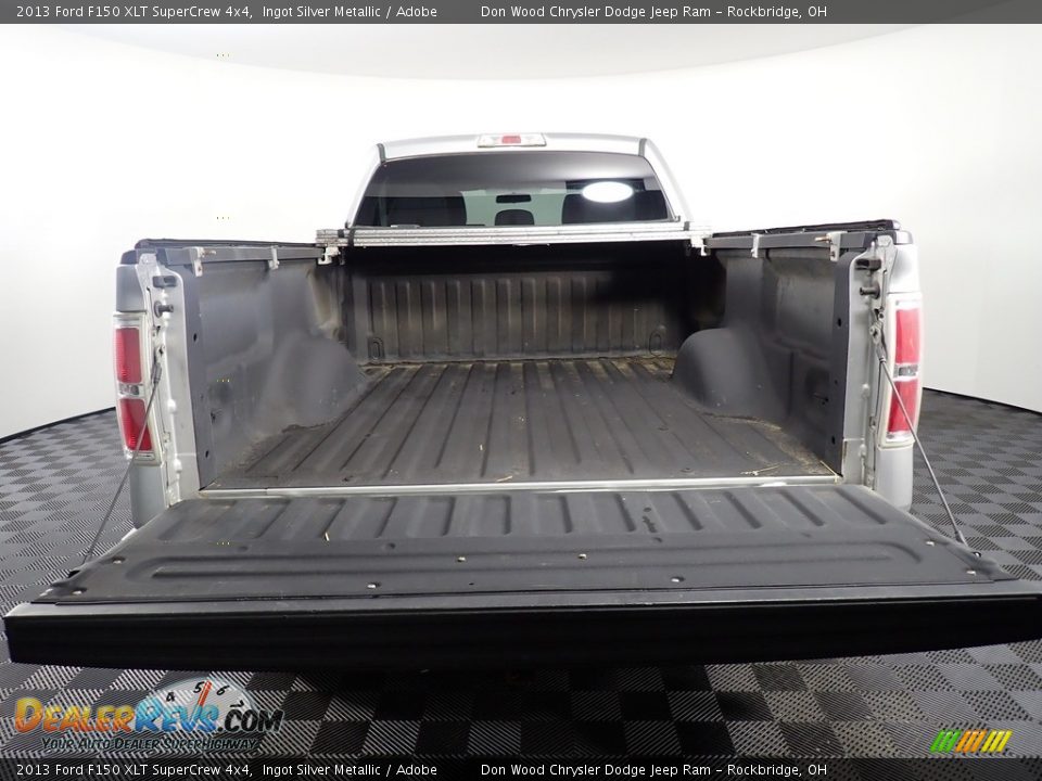 2013 Ford F150 XLT SuperCrew 4x4 Ingot Silver Metallic / Adobe Photo #13