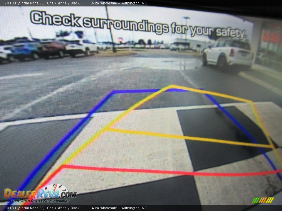 2018 Hyundai Kona SE Chalk White / Black Photo #18