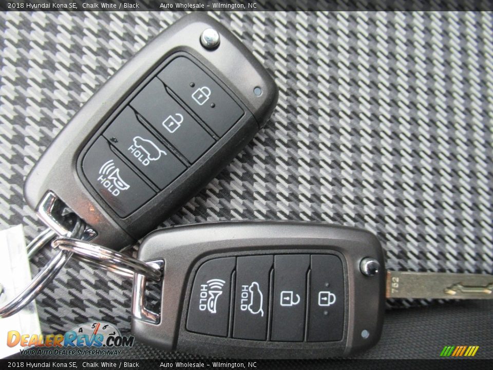2018 Hyundai Kona SE Chalk White / Black Photo #20
