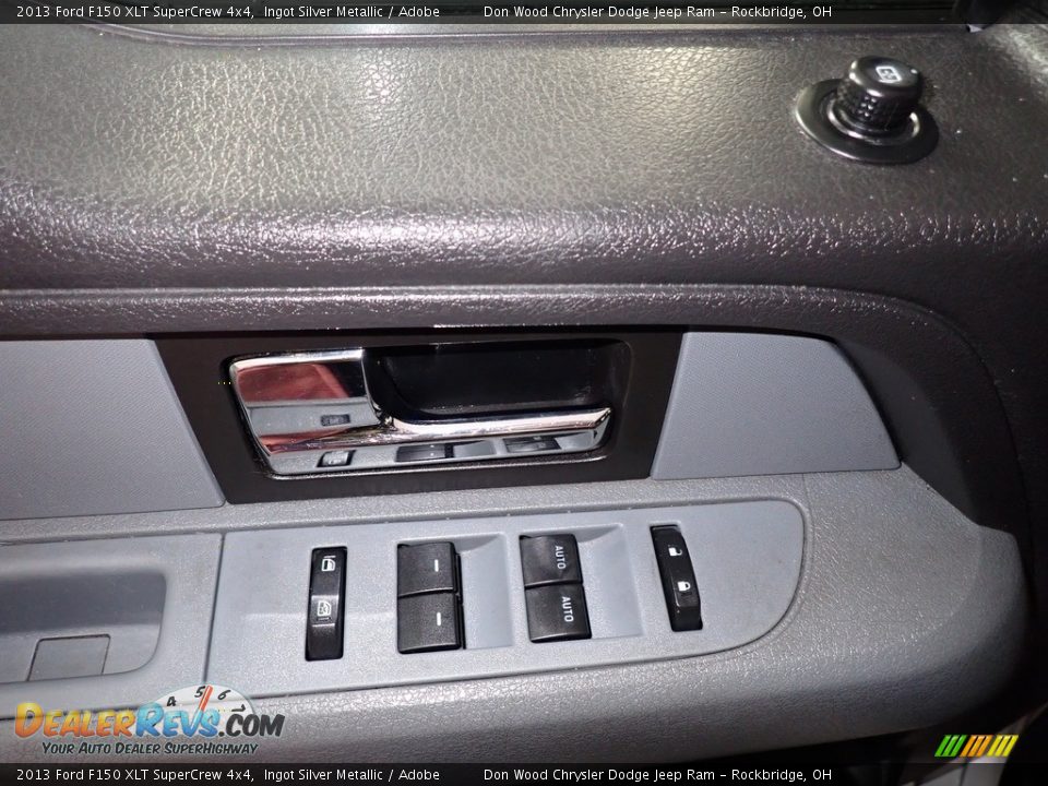 2013 Ford F150 XLT SuperCrew 4x4 Ingot Silver Metallic / Adobe Photo #18