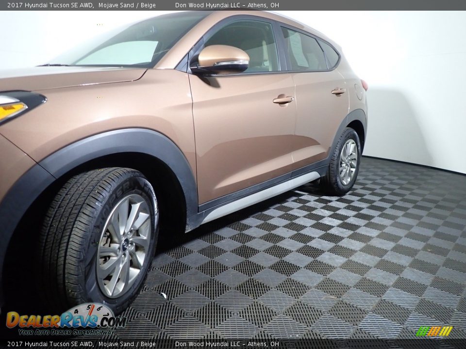 2017 Hyundai Tucson SE AWD Mojave Sand / Beige Photo #9