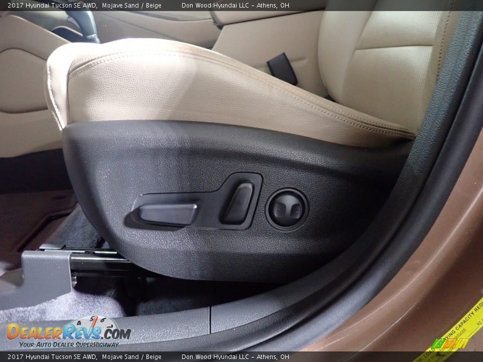 2017 Hyundai Tucson SE AWD Mojave Sand / Beige Photo #22