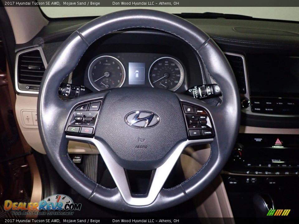 2017 Hyundai Tucson SE AWD Mojave Sand / Beige Photo #24