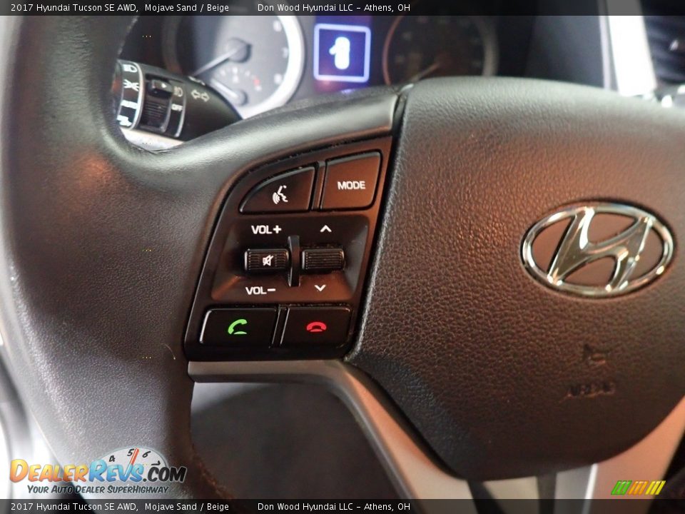 2017 Hyundai Tucson SE AWD Mojave Sand / Beige Photo #26