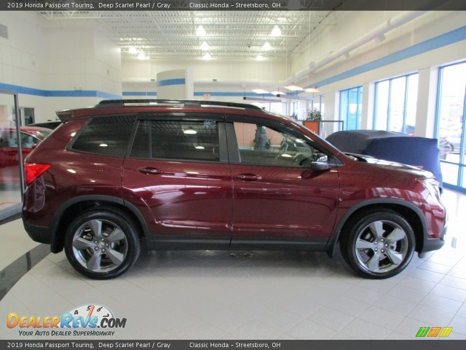 2019 Honda Passport Touring Deep Scarlet Pearl / Gray Photo #4