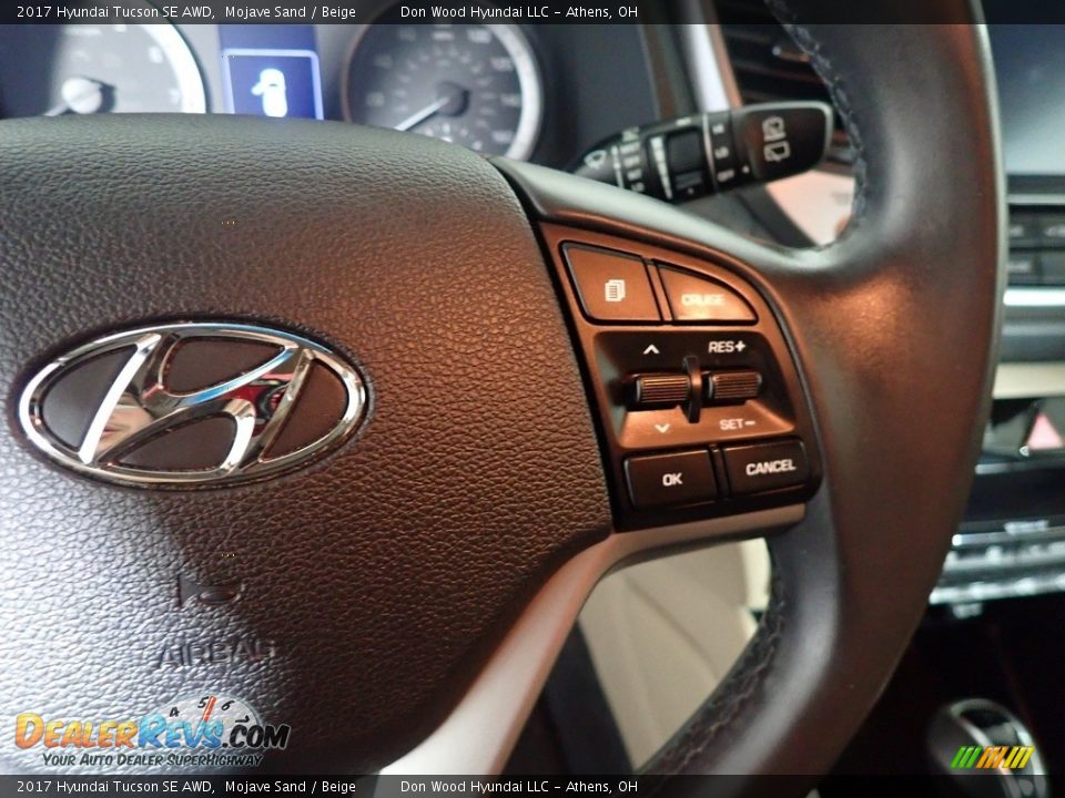 2017 Hyundai Tucson SE AWD Mojave Sand / Beige Photo #27
