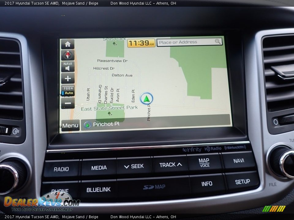 2017 Hyundai Tucson SE AWD Mojave Sand / Beige Photo #31