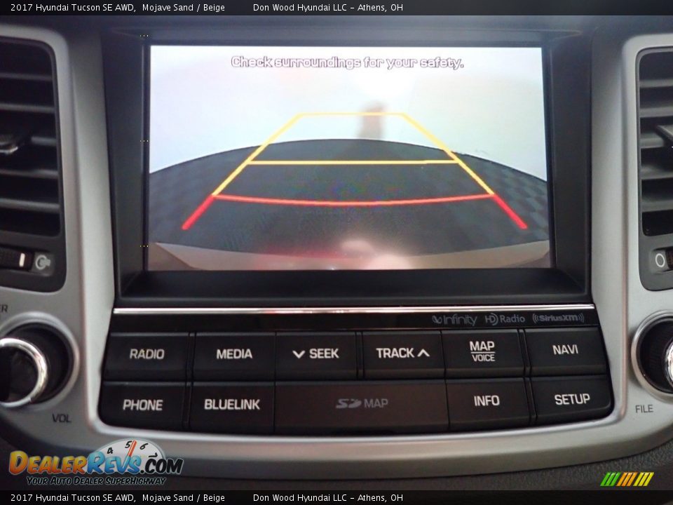 2017 Hyundai Tucson SE AWD Mojave Sand / Beige Photo #32