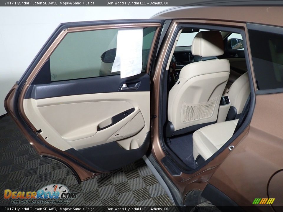2017 Hyundai Tucson SE AWD Mojave Sand / Beige Photo #36