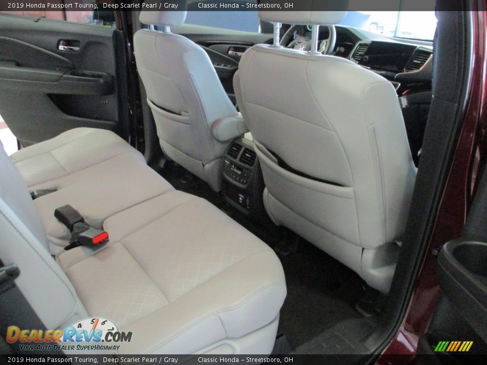 2019 Honda Passport Touring Deep Scarlet Pearl / Gray Photo #20
