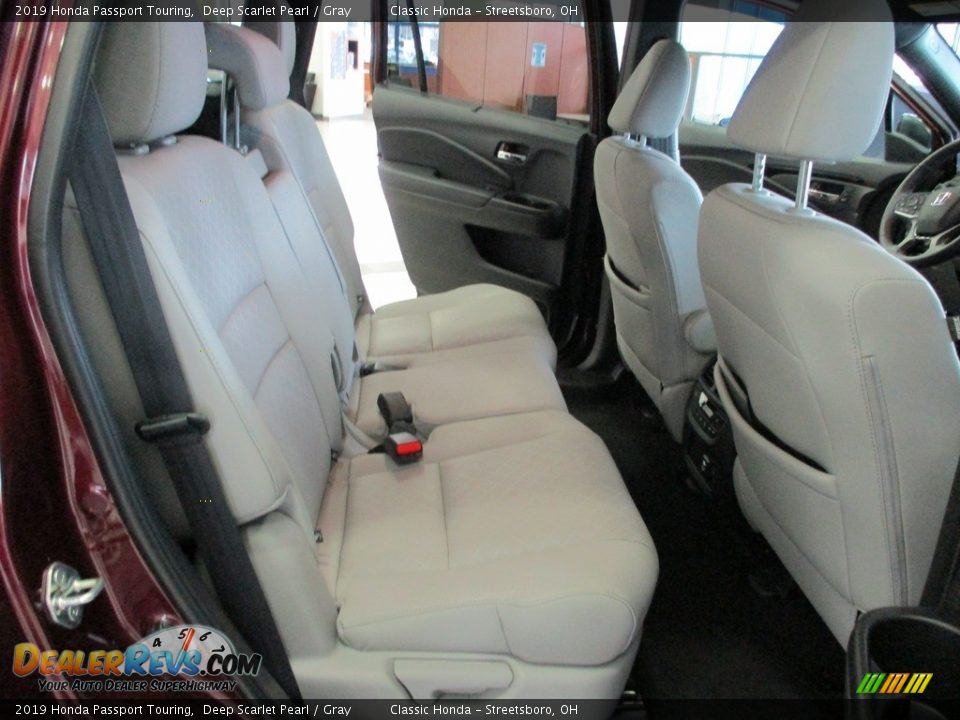 2019 Honda Passport Touring Deep Scarlet Pearl / Gray Photo #21