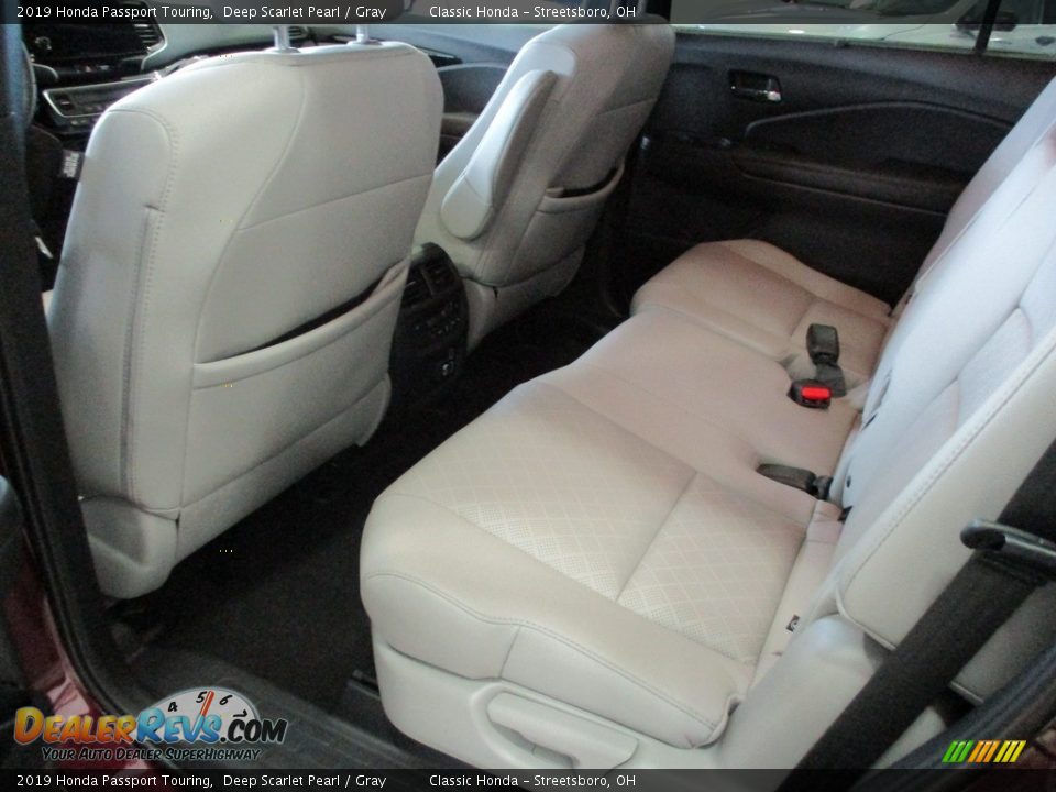 2019 Honda Passport Touring Deep Scarlet Pearl / Gray Photo #23