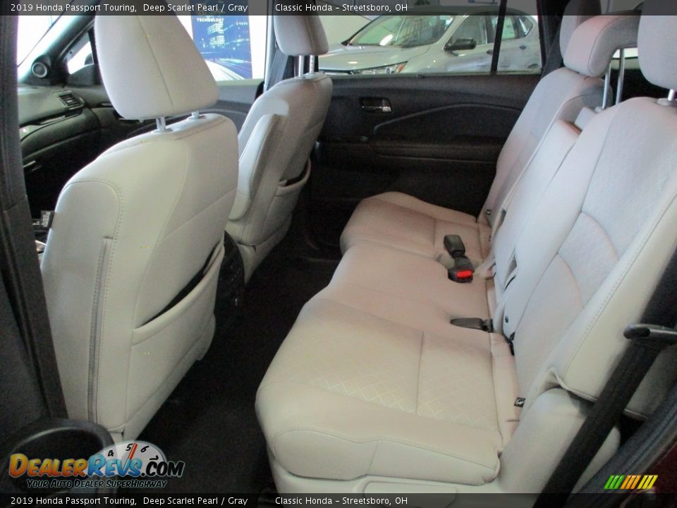 2019 Honda Passport Touring Deep Scarlet Pearl / Gray Photo #24