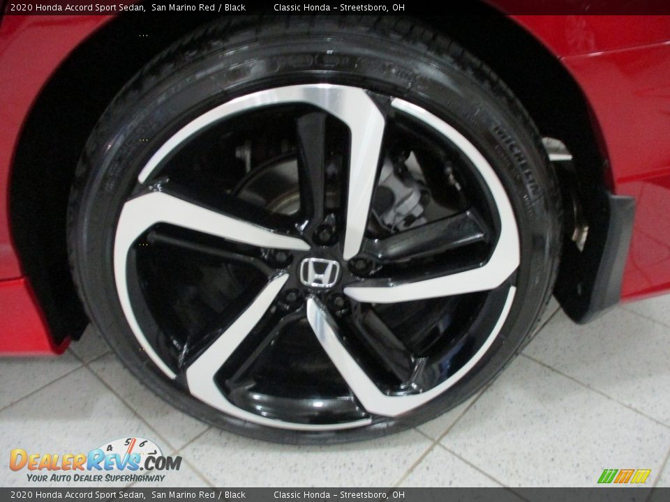 2020 Honda Accord Sport Sedan San Marino Red / Black Photo #12