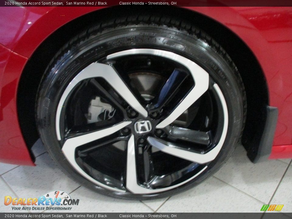 2020 Honda Accord Sport Sedan San Marino Red / Black Photo #13