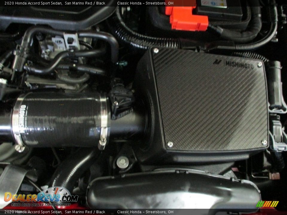 2020 Honda Accord Sport Sedan San Marino Red / Black Photo #15