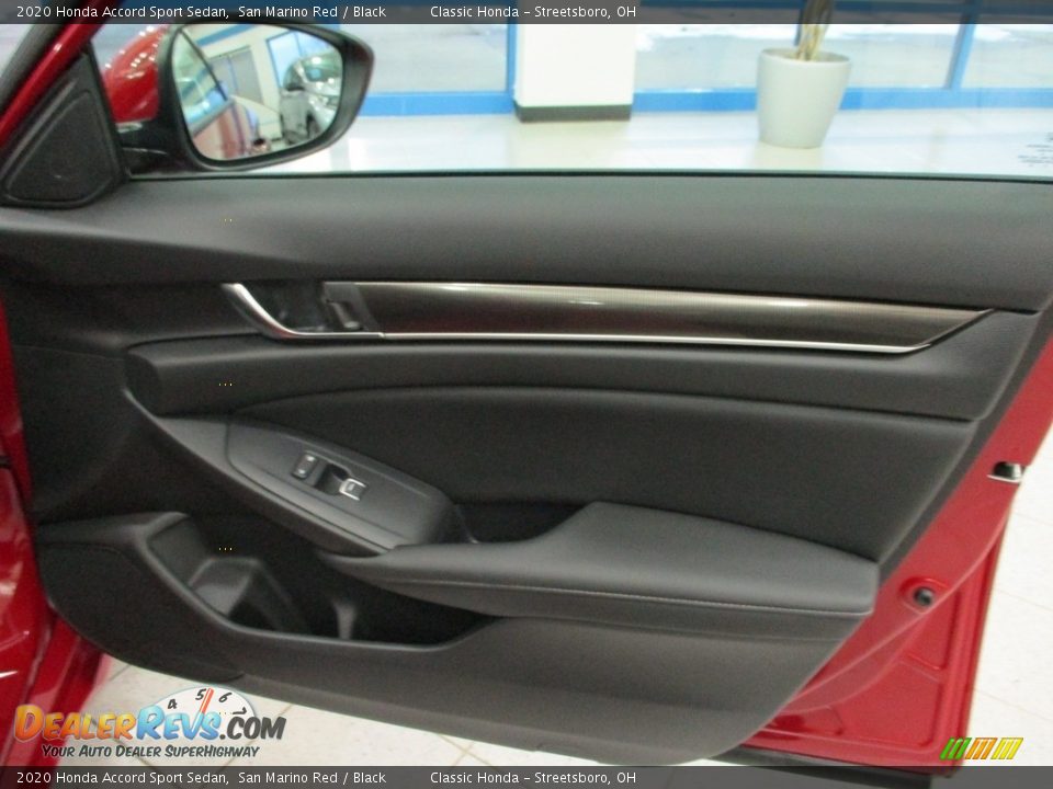 2020 Honda Accord Sport Sedan San Marino Red / Black Photo #16