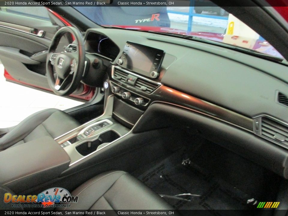 2020 Honda Accord Sport Sedan San Marino Red / Black Photo #17