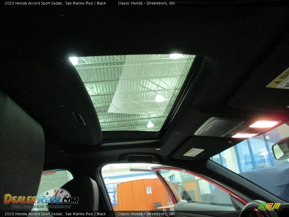 2020 Honda Accord Sport Sedan San Marino Red / Black Photo #19