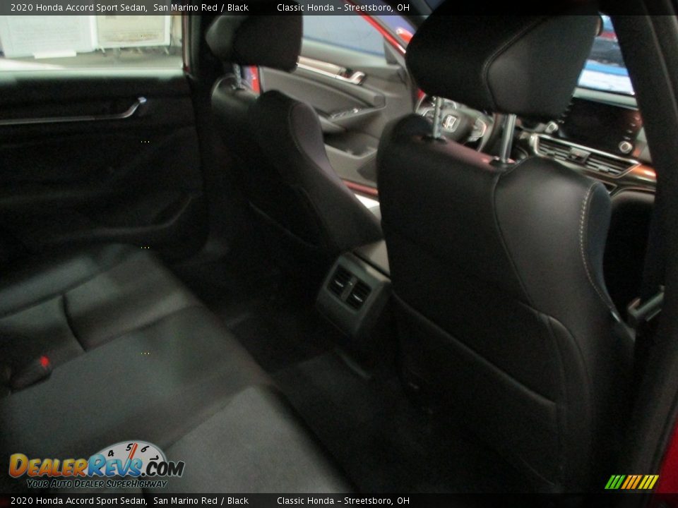 2020 Honda Accord Sport Sedan San Marino Red / Black Photo #21