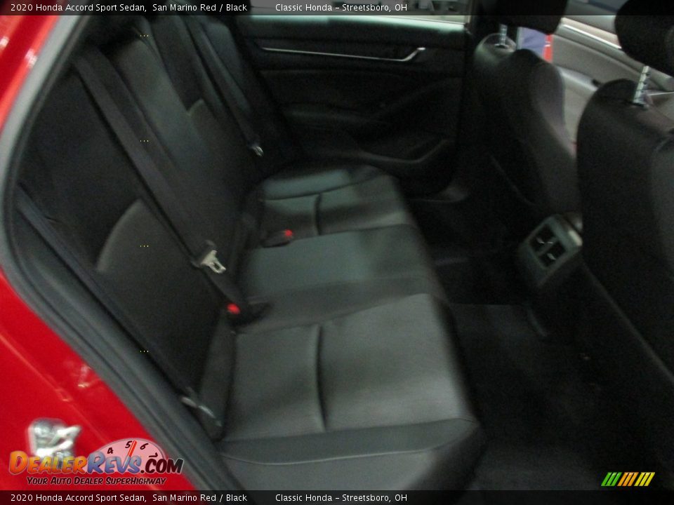 2020 Honda Accord Sport Sedan San Marino Red / Black Photo #22