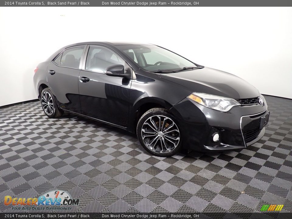 2014 Toyota Corolla S Black Sand Pearl / Black Photo #3