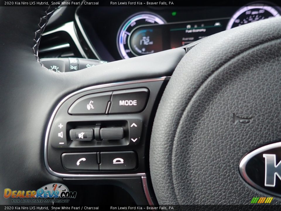 2020 Kia Niro LXS Hybrid Steering Wheel Photo #17