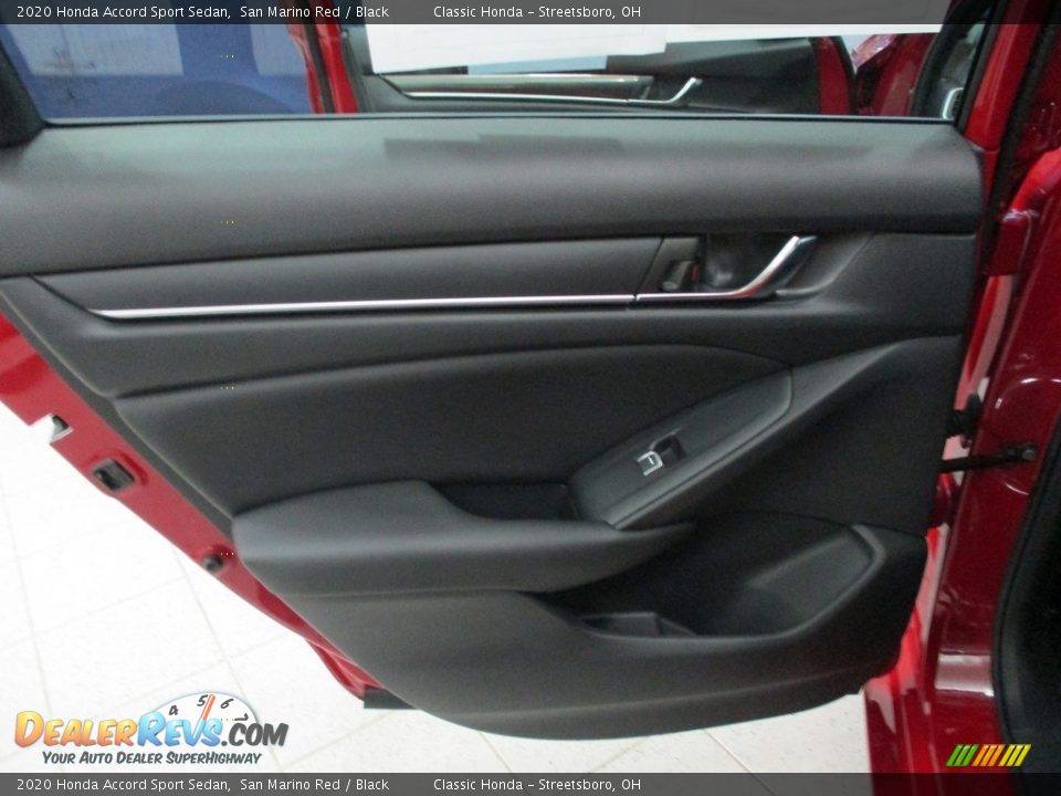 2020 Honda Accord Sport Sedan San Marino Red / Black Photo #24