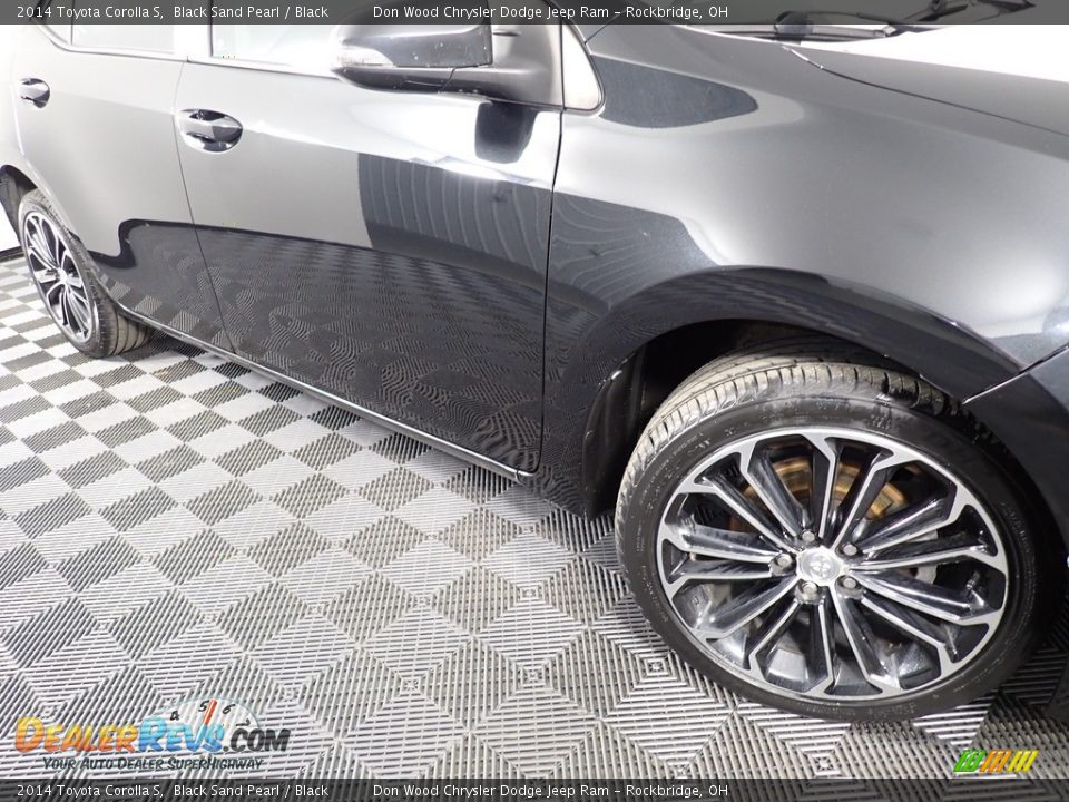 2014 Toyota Corolla S Black Sand Pearl / Black Photo #4
