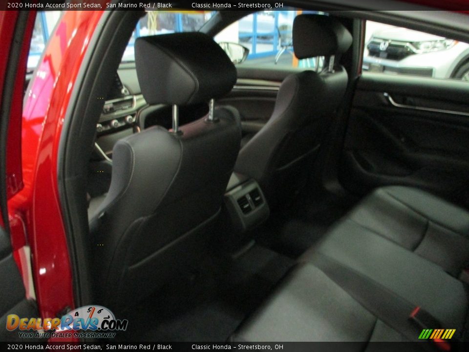 2020 Honda Accord Sport Sedan San Marino Red / Black Photo #25