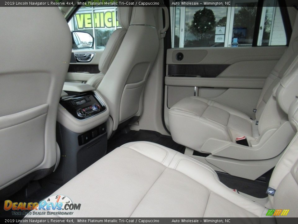 Rear Seat of 2019 Lincoln Navigator L Reserve 4x4 Photo #10